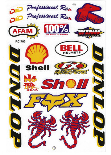 Set adesivi sticker - adesivi,