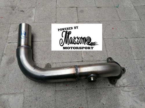 Downpipe inox motore 3 - downpipe,