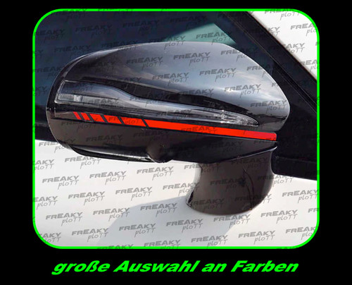 Strisce specchietti tuning