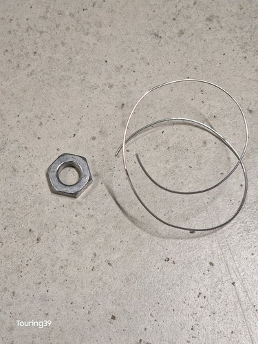 Dado sicurezza pompa olio - dado,
