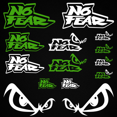 Adesivi fear occhi - no,