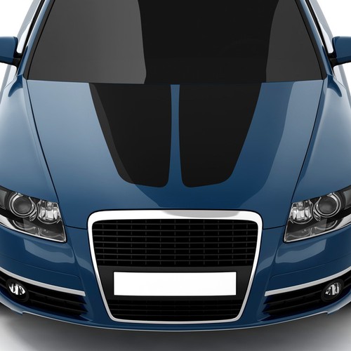 Strisce corsa sport cofano - strisce,