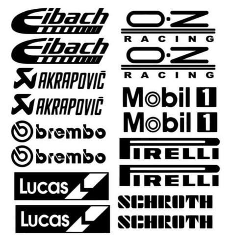 Sponsor motorsport adesivi - motorsport,,